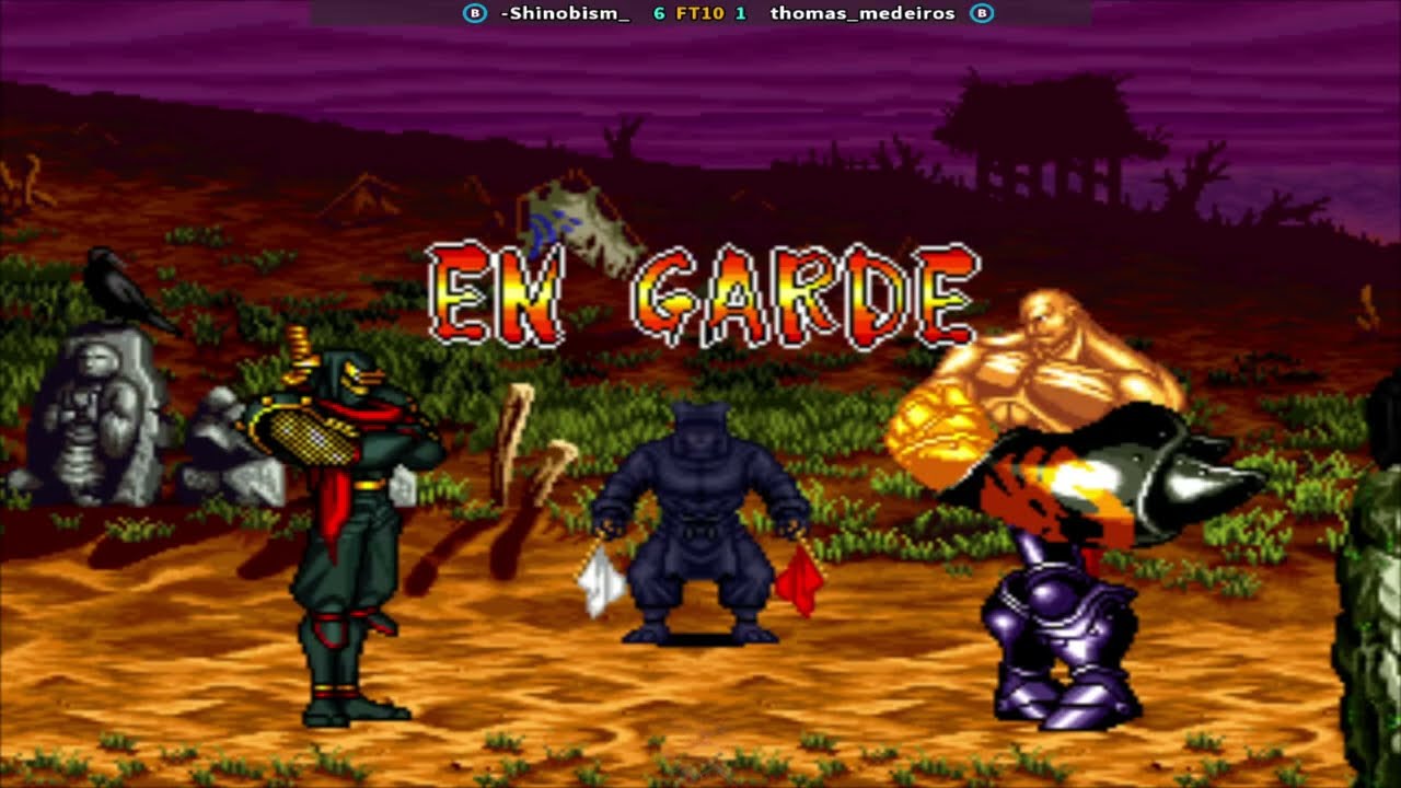 Samurai Shodown II -Shinobism_ (BR) Vs thomas_medeiros (BR) || Play Date 27 Feb 26