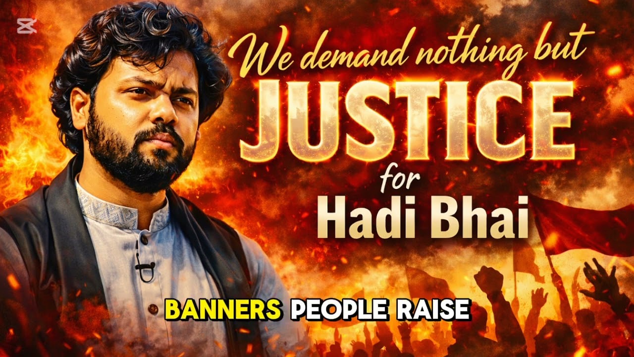 We demand nothing but justice for Hadi Bhai ✊ | Song 