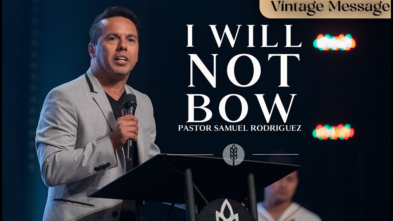 I Will Not Bow - Pastor Samuel Rodriguez - Dominion Camp Meeting 2016