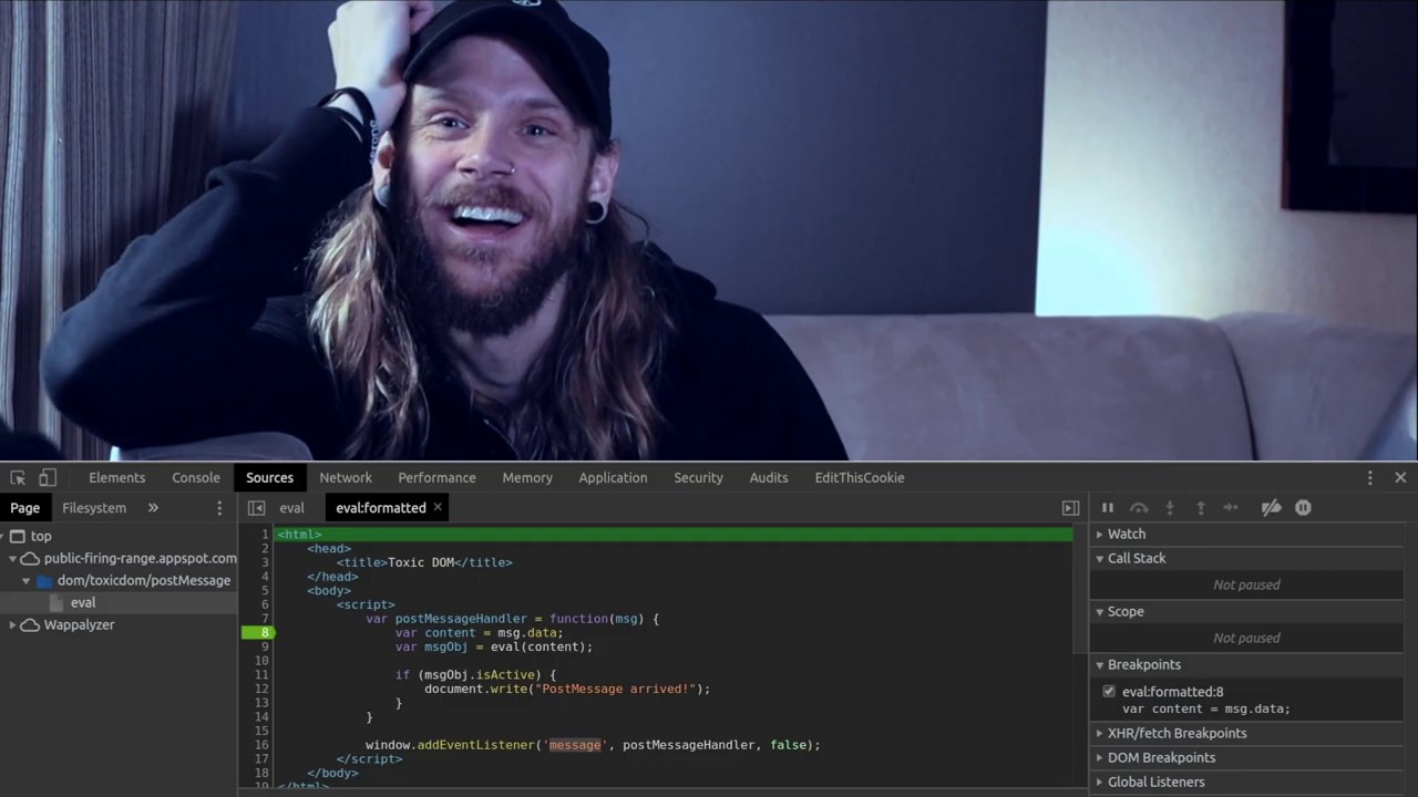 Hacker101 — JavaScript для хакеров (Создано @STOKfredrik)