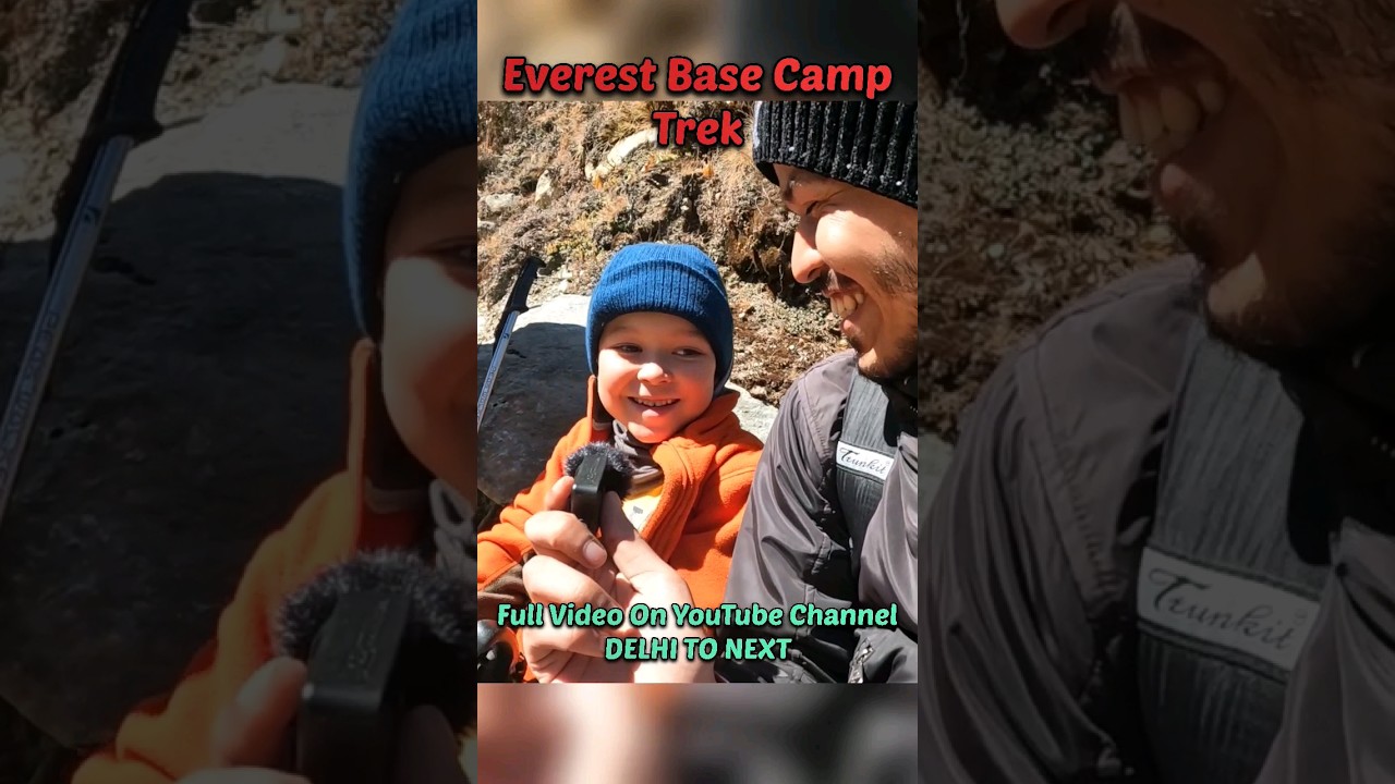 7 साल के बच्चे ने किया एवरेस्ट फतेह 😯😯 | DELHI TO NEXT | 