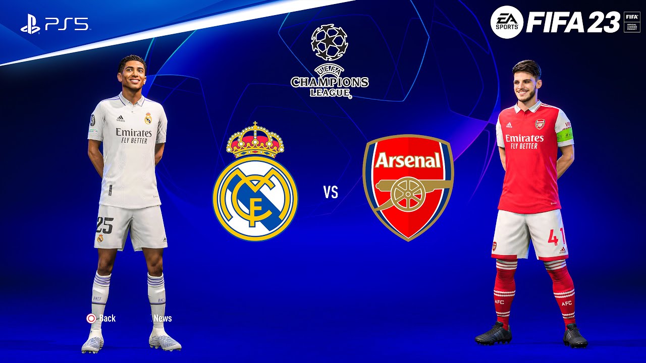 FIFA 23 - Real Madrid vs Arsenal Ft. Havertz, Vini Jr, | UEFA Champions League Final | PS5&trade; [4K60]