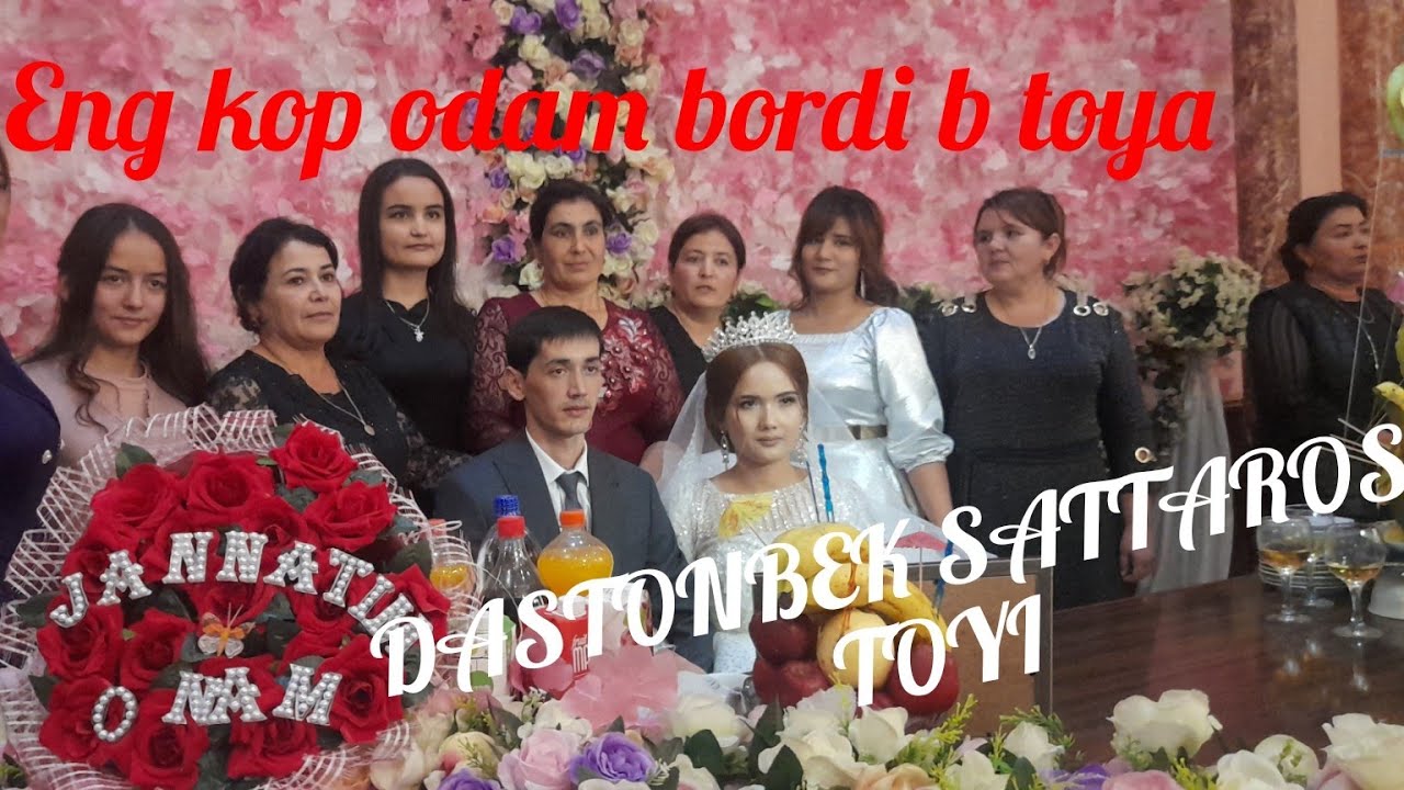 G'ozovotda Dastonbek Sattarosh toyi // Rekord toyladan birsi // Hammani yiglatgan boshlovchi 🥺