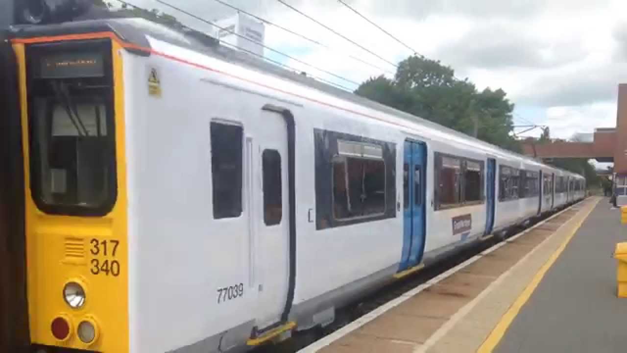 Newly Liveried Great Northern Class 317 At Stevenage