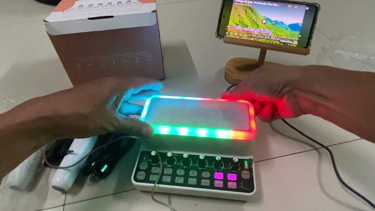 Kiểm tra loa kẹo Y3 kiêm livetream ( lh 0916411156 khương )
