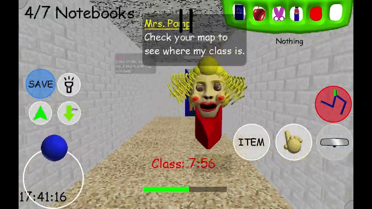 W Game - Baldi Basics The Ultra Decompile Story Mode Gameplay 