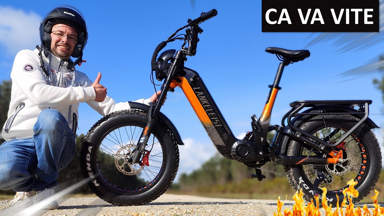 Lankeleisi RX800 Plus ❤️ Le FatBike électrique 20