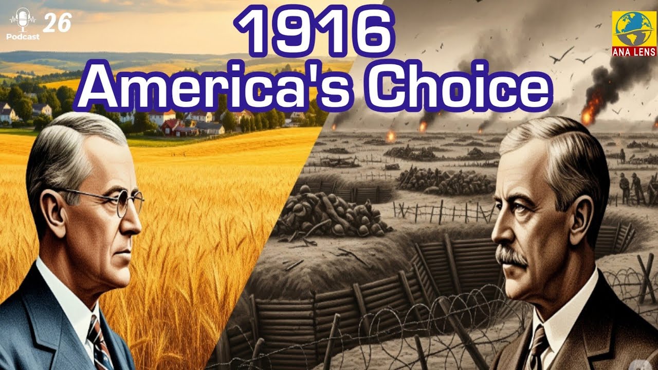The 1916 Election: When America Voted for Peace, But Got War | A Nail-Biter Presidential Race