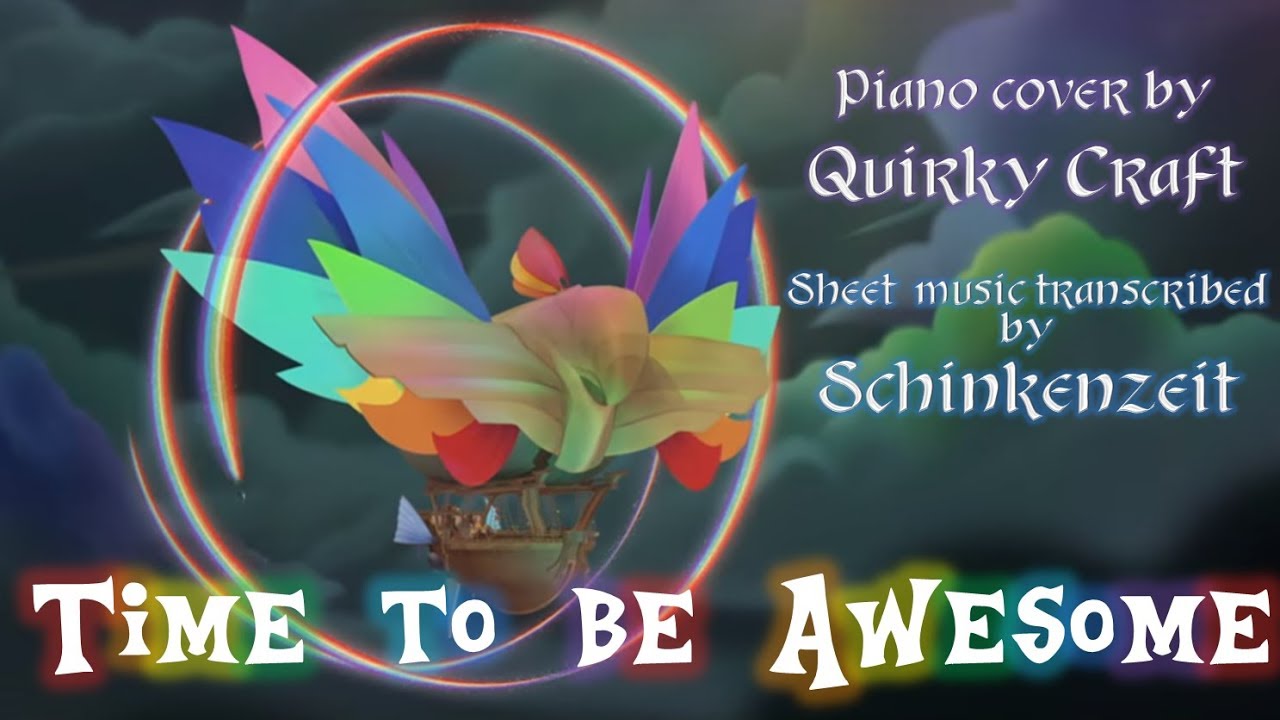 Time to be Awesome (MLP Movie Piano Cover)
