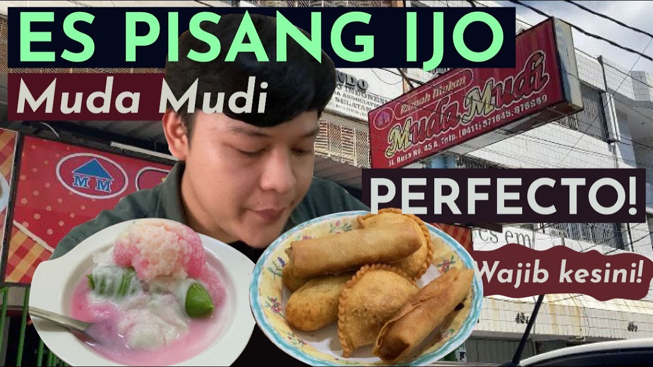 ES PISANG IJO MUDA MUDI | DESSERT KHAS MAKASSAR