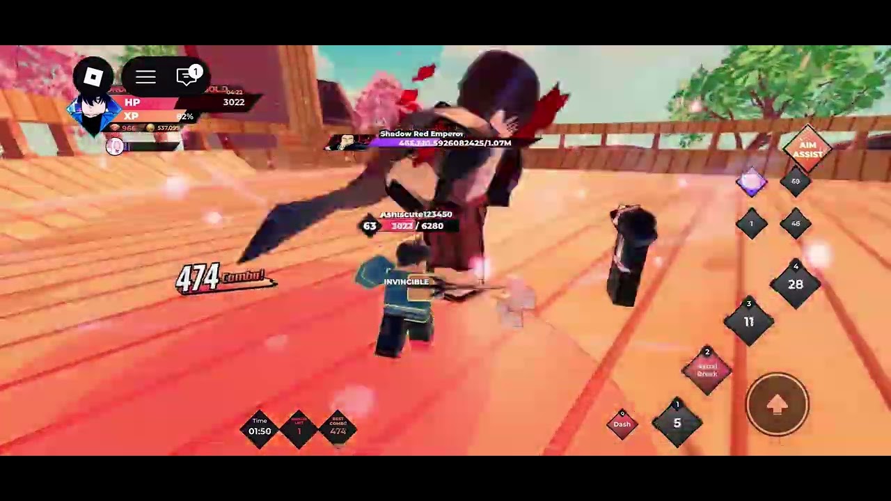 Seeing how fast I can beat a speed raid in anime dimensions simulator 