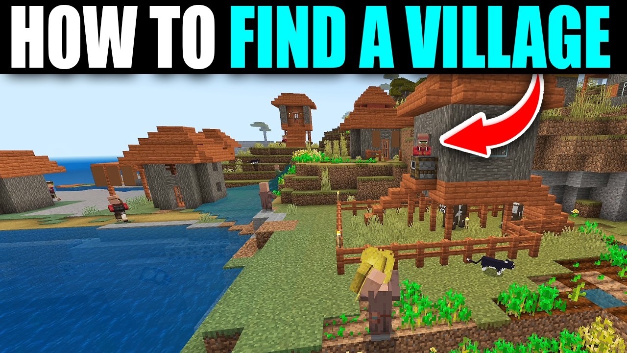 How To Find A Village In Minecraft - Easy Guide