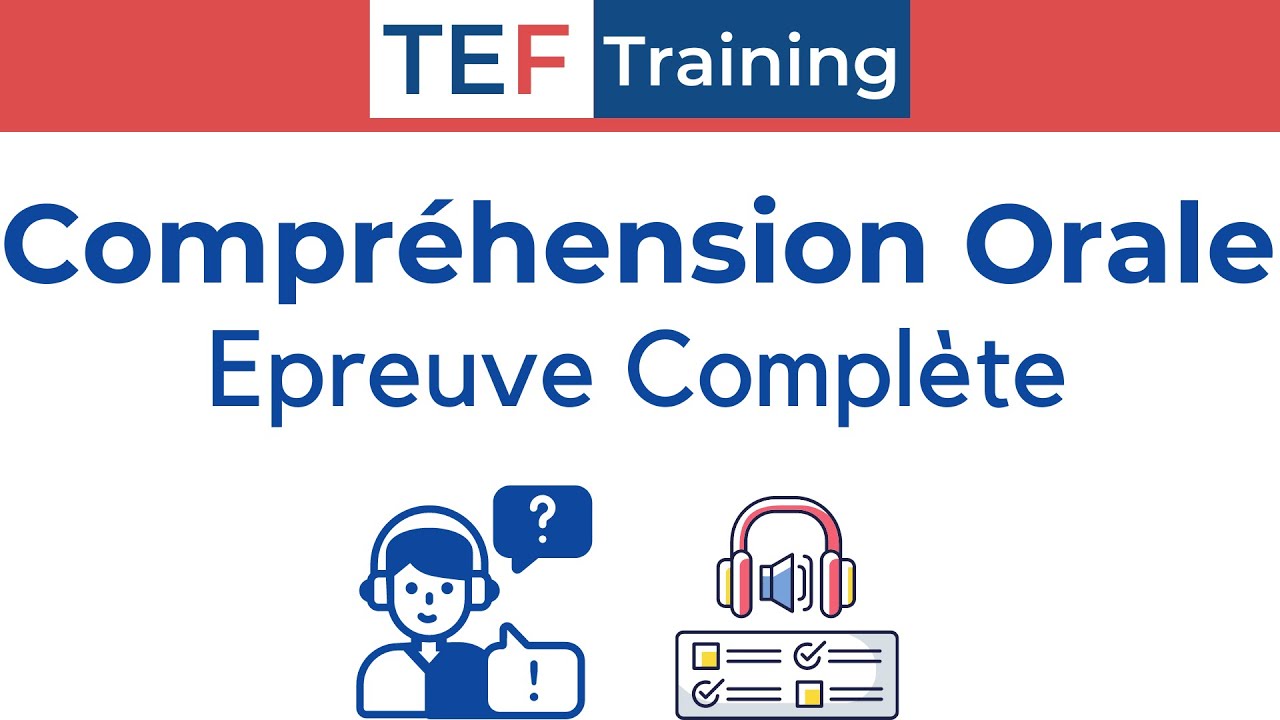 (ANCIEN TEF / OLD TEF) TEF Compréhension Orale