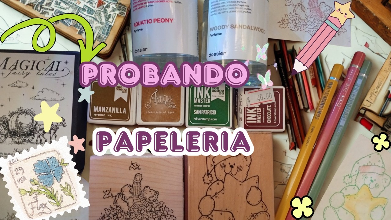 Tintas Diverstamp INCREÍBLES | Comparativa Sellos Amazon Mesones con @dossierperfumes
