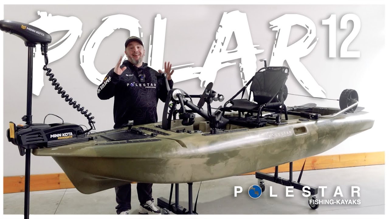 POLAR 12 – Kajakvorstellung vom neuen Angelkajak aus dem Hause Polestar Kayaks!