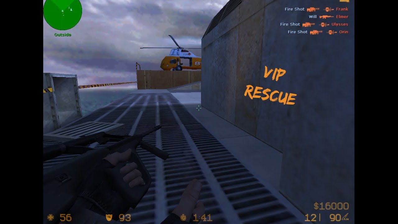 Counter Strike | VIP Rescue | Oilrig | Gameplay PC
