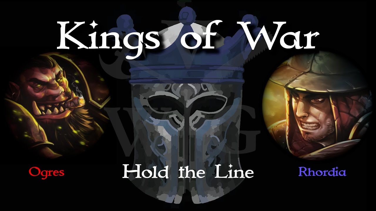 Kings of War CoK 2024 - League of Rhordia vs Ogres - Scenario: Hold the Line