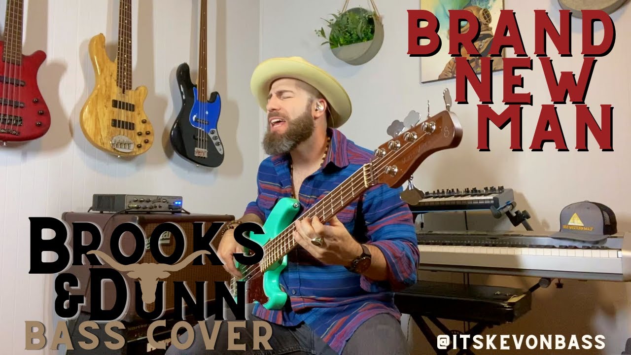 Brooks & Dunn - BRAND NEW MAN (Bass Cover)