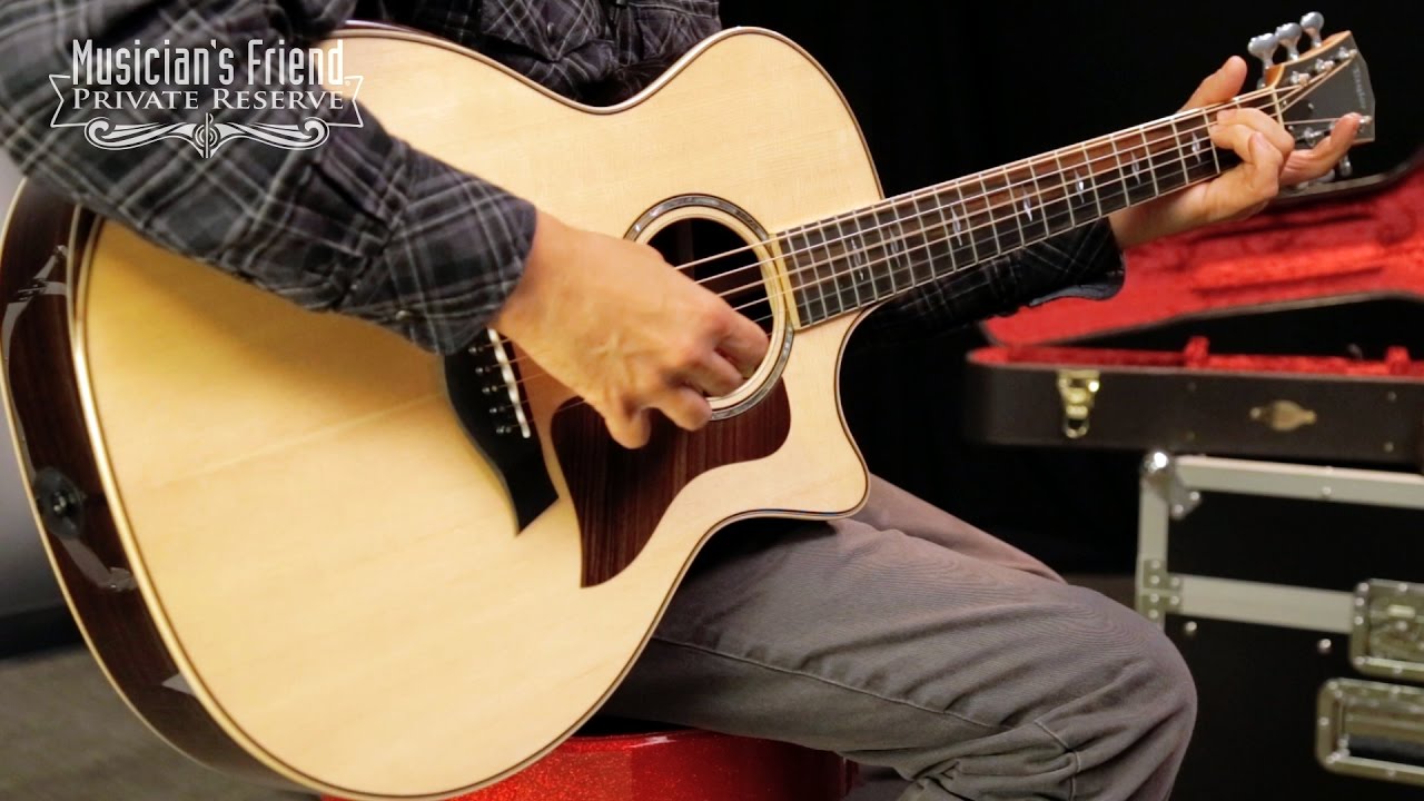 Taylor 800 Deluxe Series 814ce DLX Grand Auditorium Acoustic-Electric Guitar