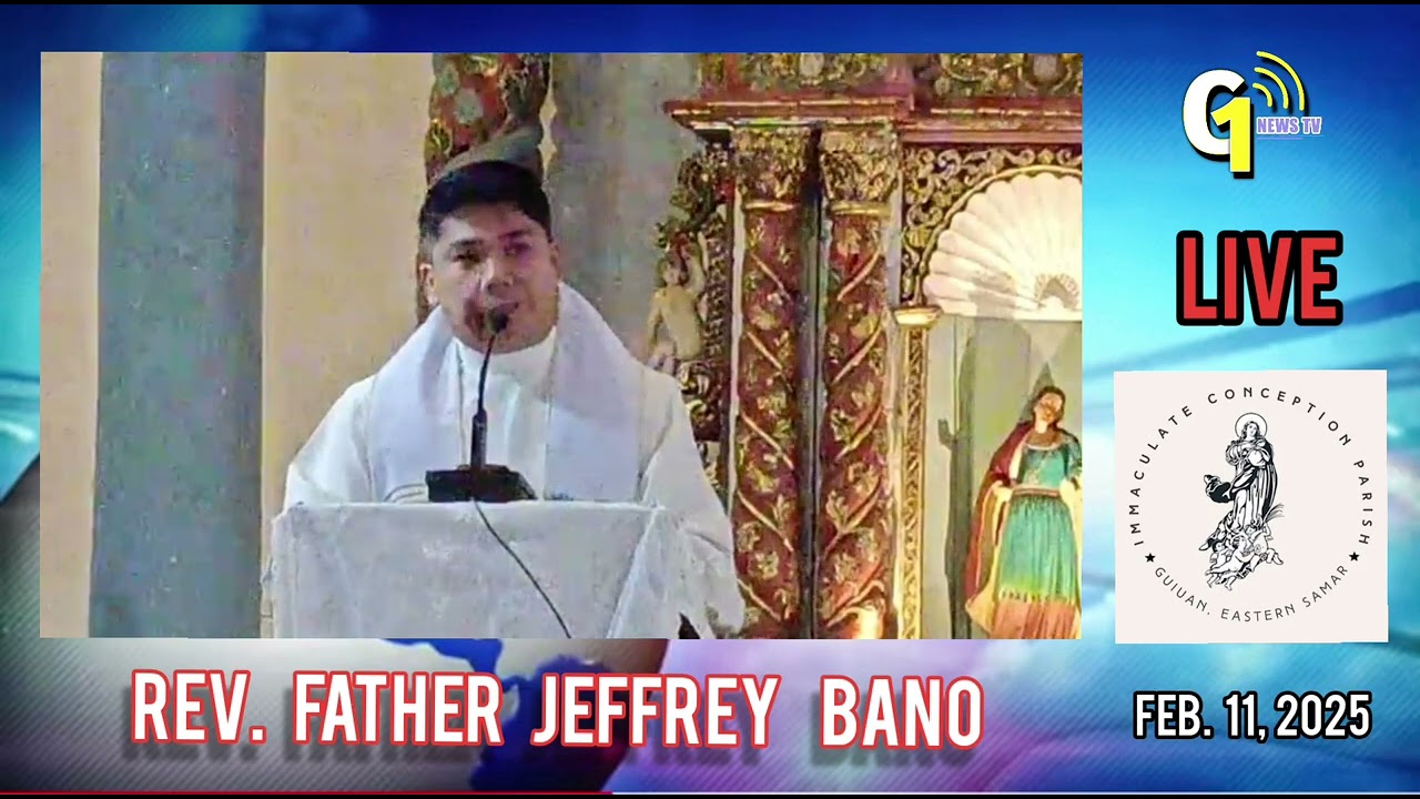 An maupay nga sumat ni Rev. Fr. Jeffrey Bano Immaculate Conception Parish Church Guiuan, E. Samar.