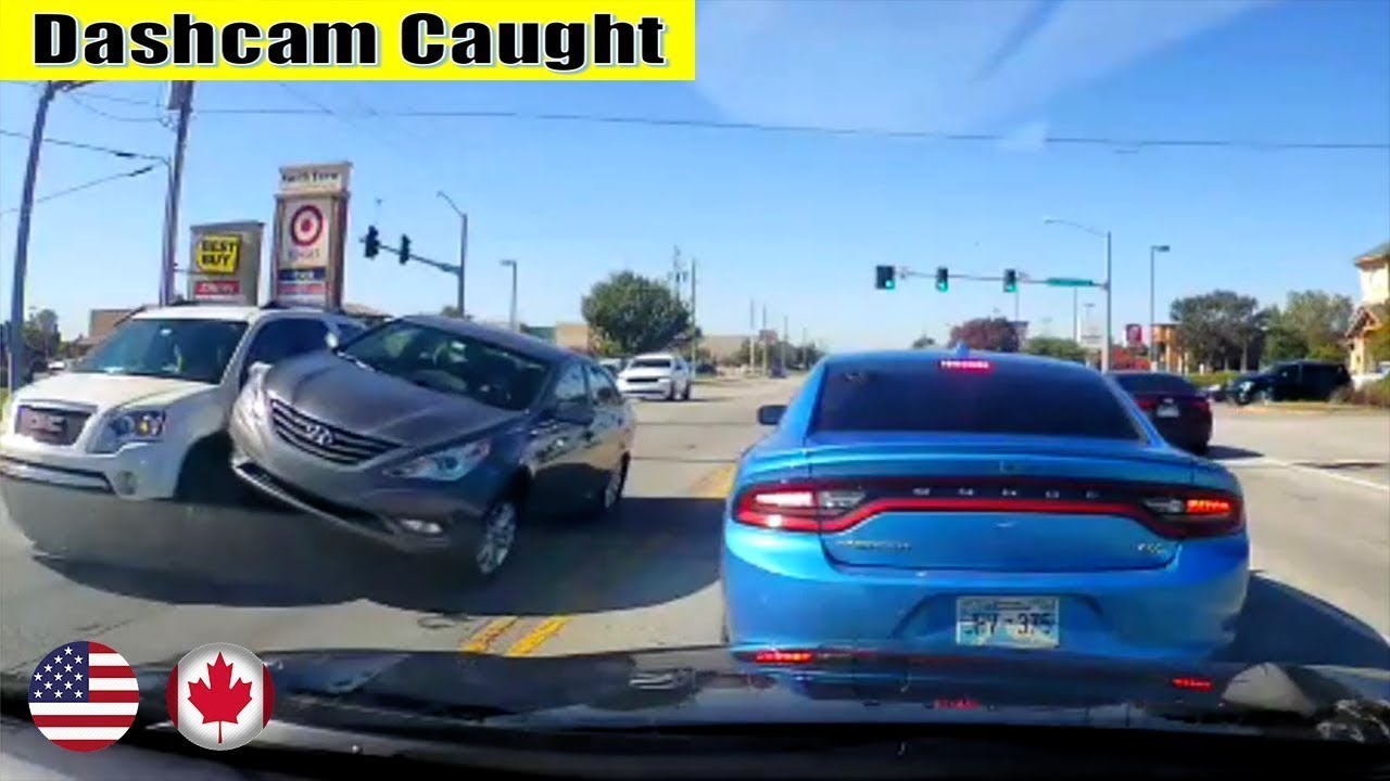 Ultimate North American Cars Driving Fails Compilation - 18 [Dash Cam Caught Video]