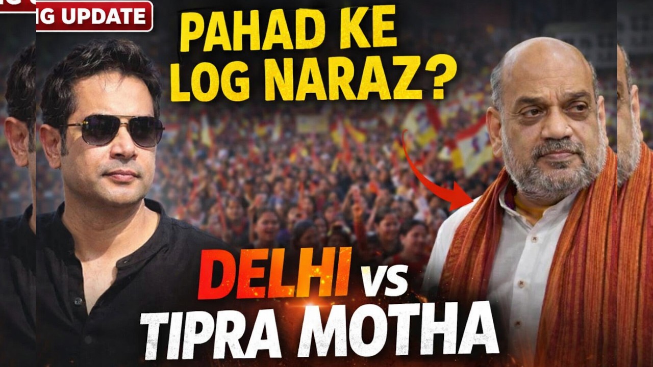 Delhi Ka Red Signal? Tipra Motha Ki Rajneeti Khatam Hone Wali Hai? Tripura Politics Big Update