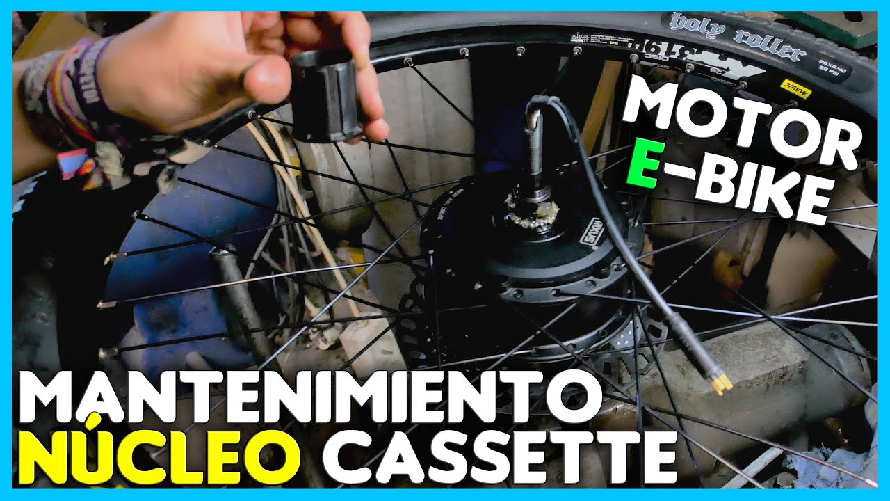 ✔️ MANTENIMIENTO NÚCLEO CASSETTE MOTOR MXUS XF08C Engrase y limpieza | BICICLETA ELÉCTRICA