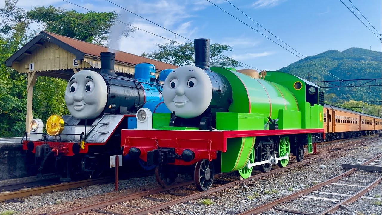 【大井川鐵道きかんしゃトーマス号】DAY OUT WITH THOMAS™ 2025原作出版㊗︎80周年 深緑の大地をトーマスが駆け抜ける2025年夏