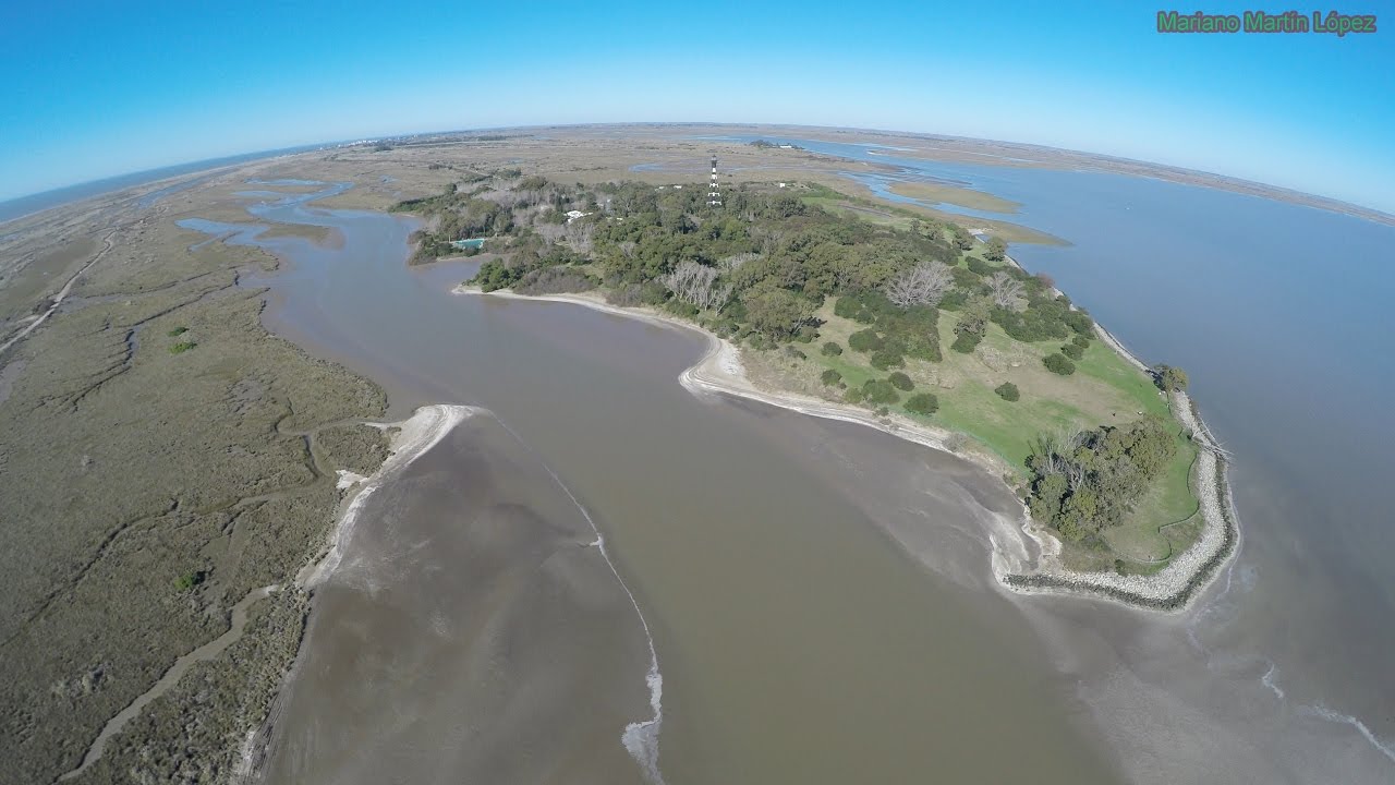 San Clemente del Tuyú y Punta Rasa desde un drone 2 - Dji Phantom Argentina 4K - View from a drone