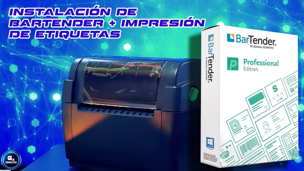 Instalación de software BarTender e impresión en Impresora TSC  - TTP244CE