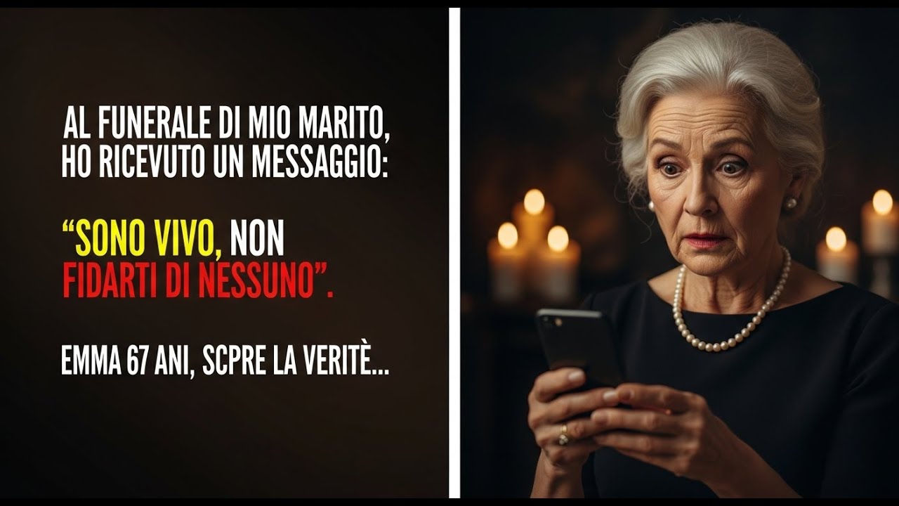 Al funerale di mio marito, ho ricevuto un messaggio: 