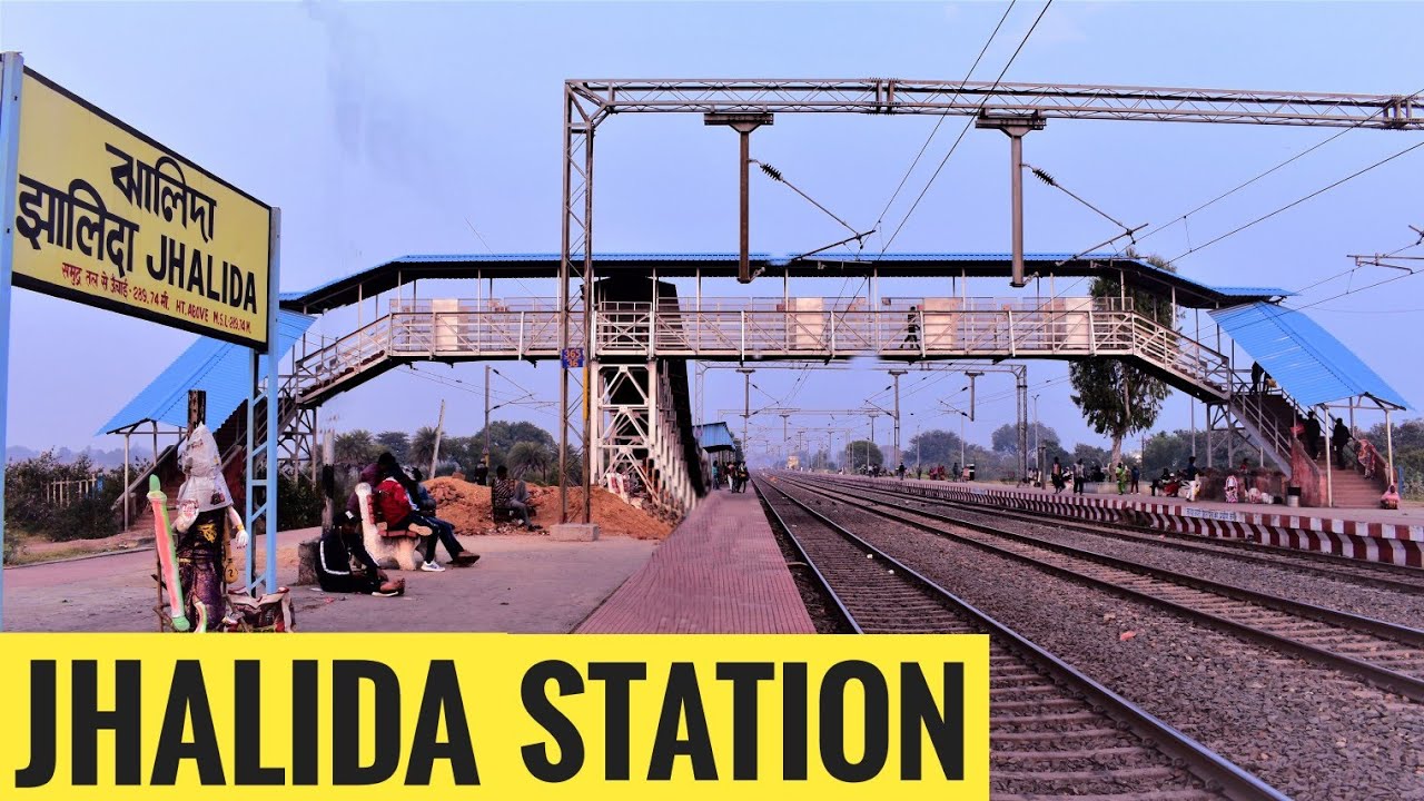 Jhalda station full view || jhalida railway station || Rosogolla || beauty of jhalda || jhalda