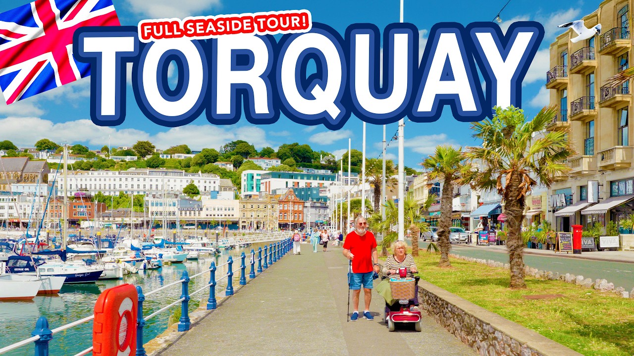 TORQUAY | Tour of INCREDIBLE seaside holiday town Torquay Devon