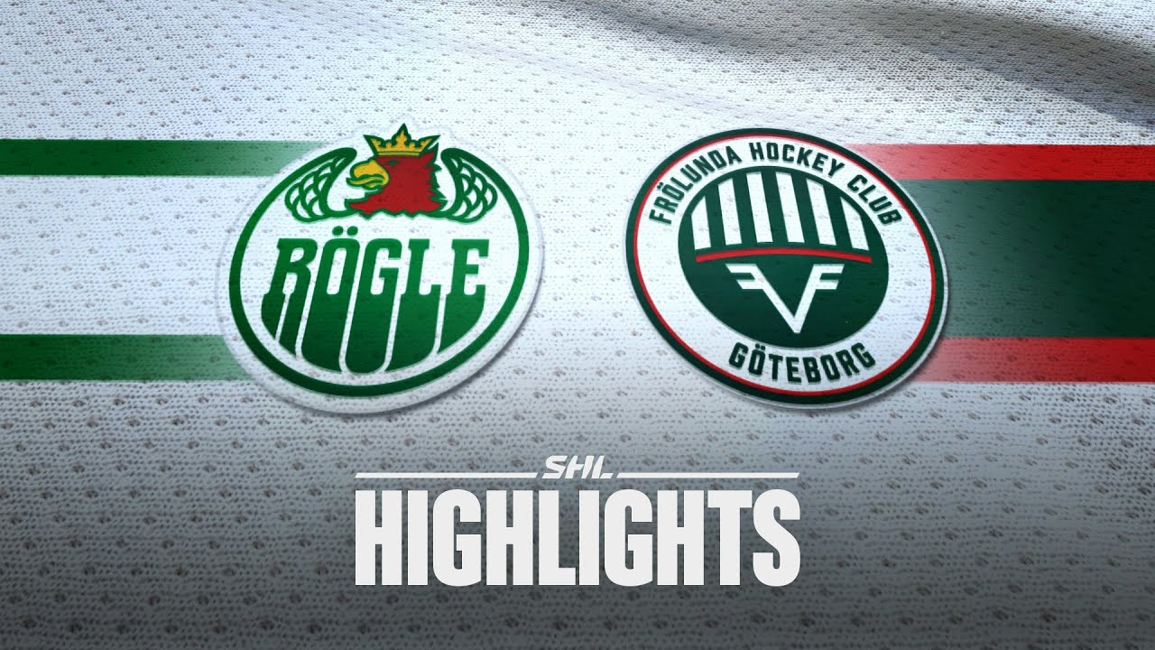 Rögle vs Frölunda | 16 jan 2025 | Highlights