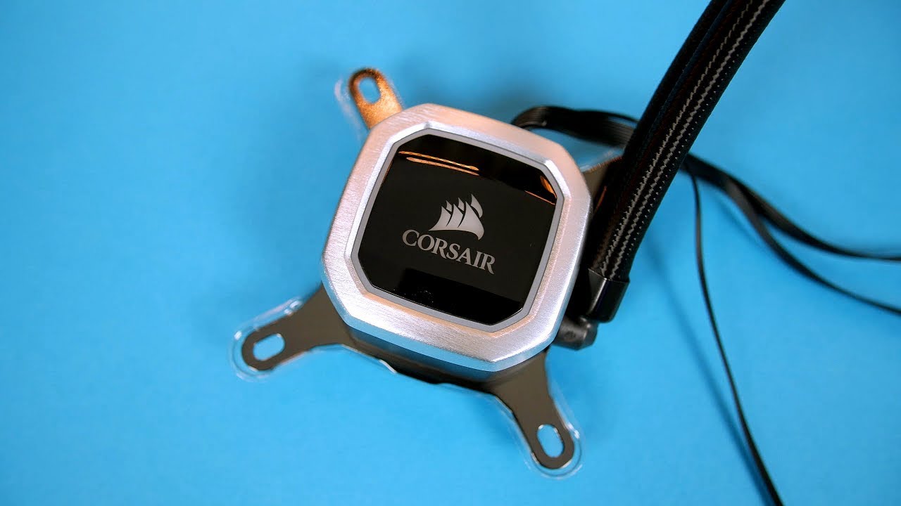 Как установить кулер Corsair H100i и H115i RGB Platinum