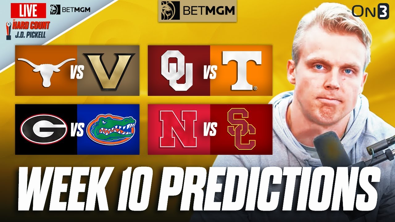 College Football Week 10 PREDICTIONS