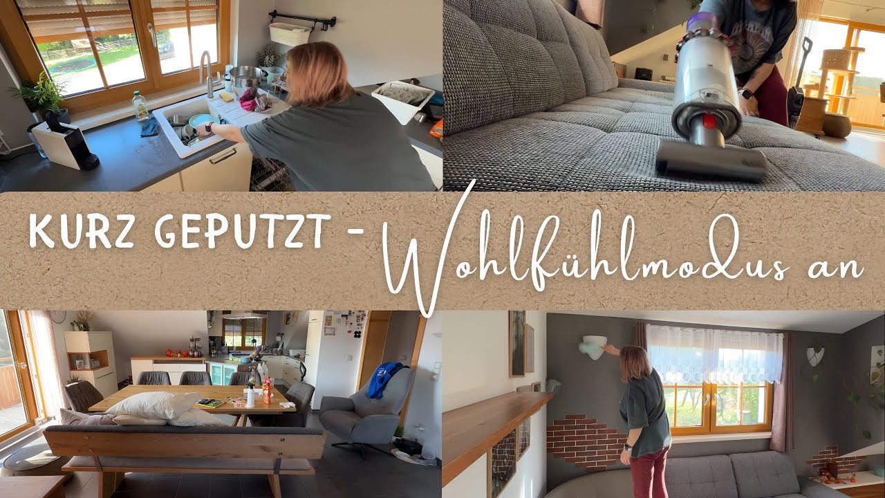 Realistischer Wohnraum-Clean ✨ – einfach wieder schön zuhause