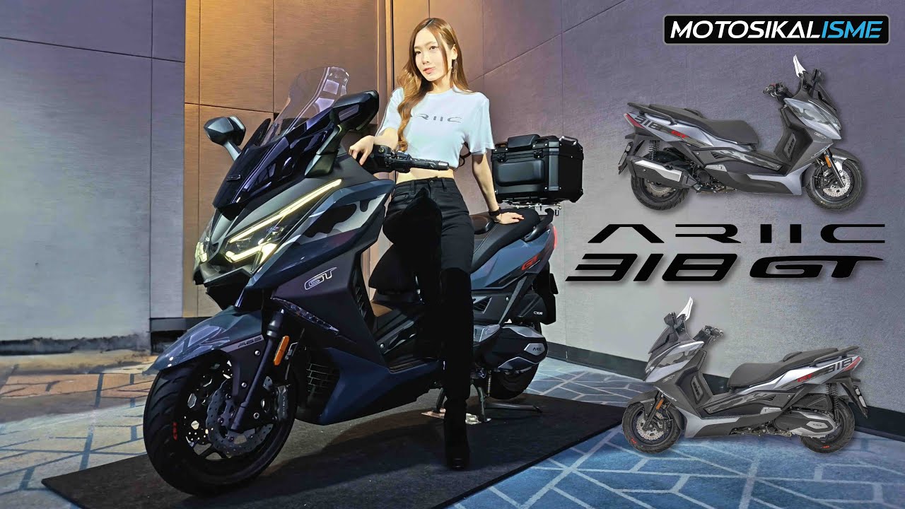 ARIIC 318GT SUPER SCOOTER NOW AVAILABLE IN MALAYSIA