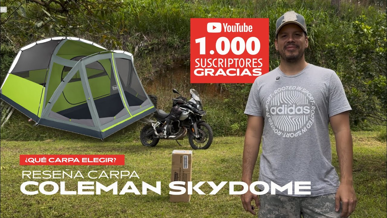 ¿Vale la pena la carpa Coleman SkyDome? REVIEW: Coleman SkyDome 4P | ¿Qué carpa elegir?