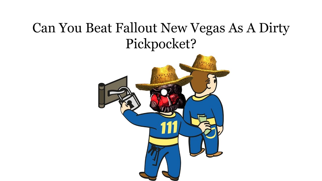 Сможете ли вы пройти Fallout New Vegas, играя за грязного карманника?