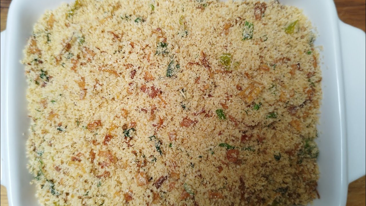 Farofa de cebola crocante feita com manteiga da terra🙏🌵🧅