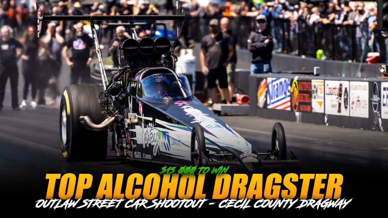 Top Alcohol Dragster - Coverage - Cecil County Dragway!