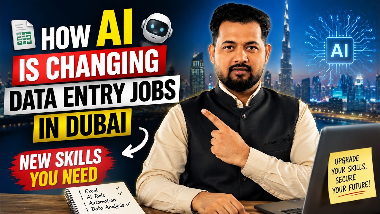 AI vs Data Entry Jobs in Dubai 🚀 Future Skills You Must Learn