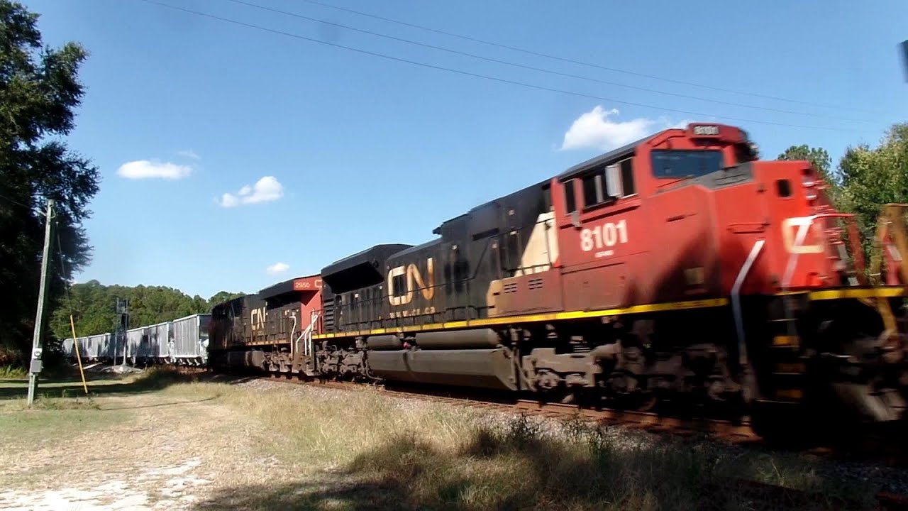 Trains At The Funnel Folkston Georgia