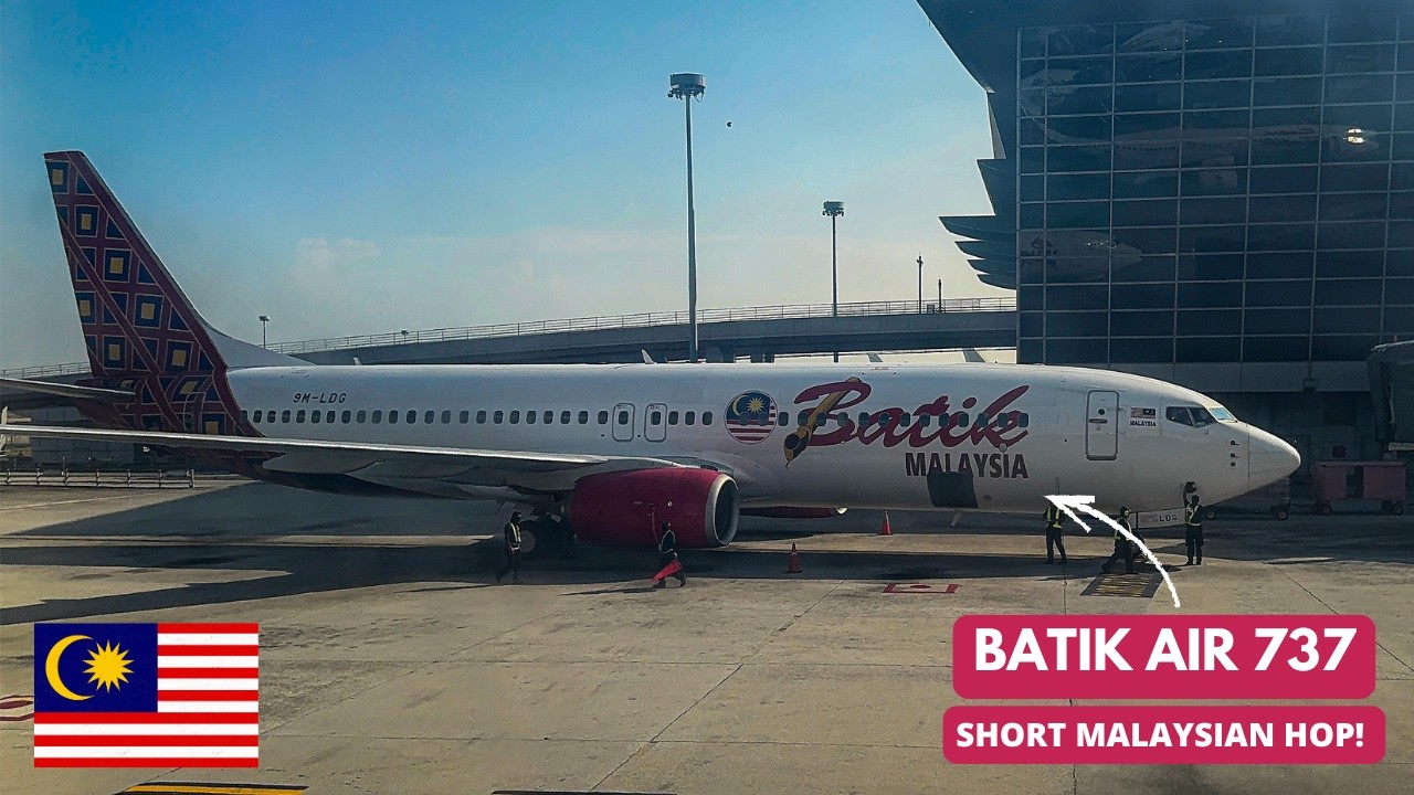 TRIPREPORT | Batik Air (ECONOMY) | Boeing 737-800 | Johor Bahru - Kuala Lumpur