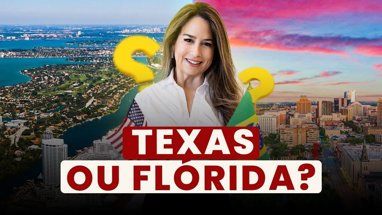 Texas ou Flórida: Qual o Melhor Lugar para Morar nos EUA? 🇺🇸 Minha Experiência Real