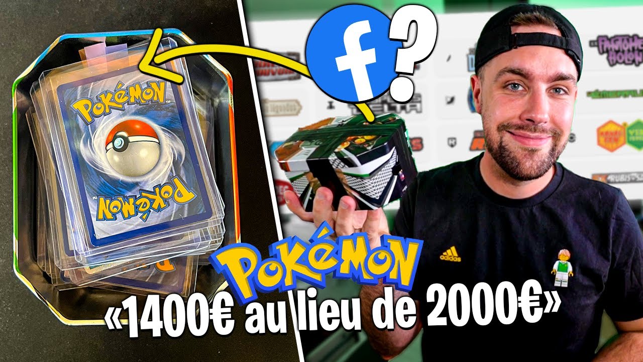 J'ai acheté une Pokebox mystère à 1400€ sur Facebook (que des pépites du bloc ex)