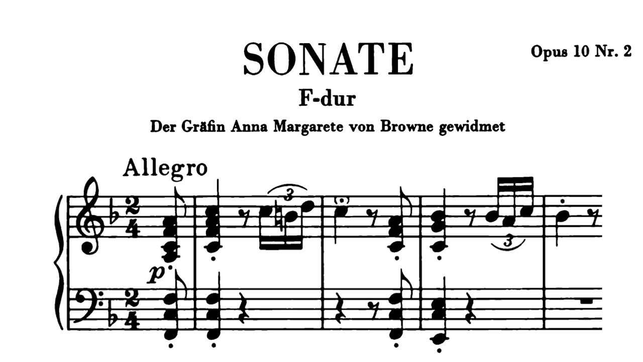Beethoven: Sonata No. 6 in F Major (Biss, Lucchesini)