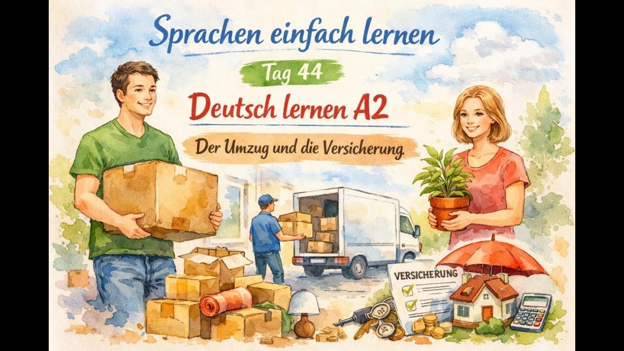 Tag 44 Deutsch lernen A2 