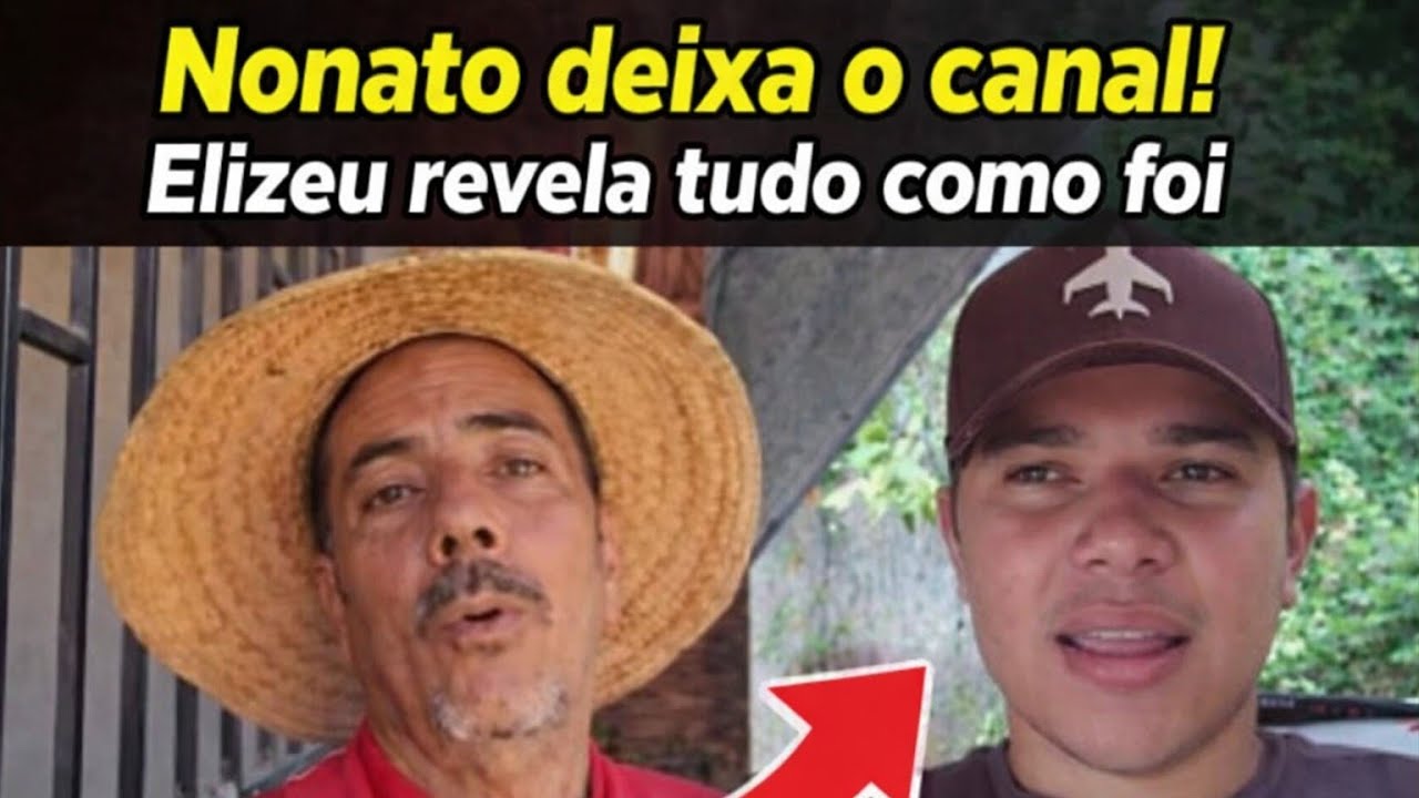 Veja o que vai acontecer com a Saída de nonato do canal! @ElizeuSilvaTV 